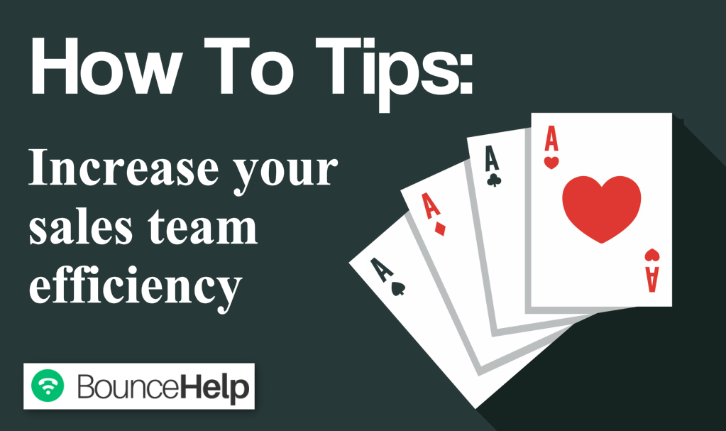 increase your sales team efficiency
